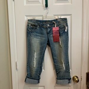 Almost Famous Light Blue Boyfriend Jeans